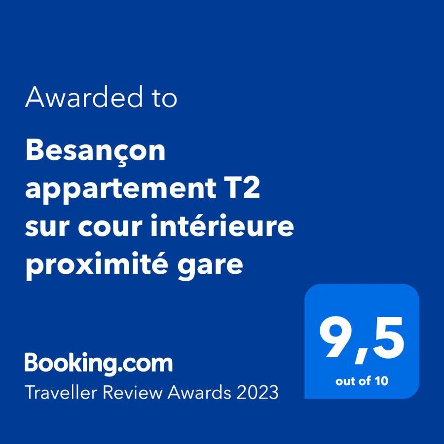 Besancon Appartement T2 Sur Cour Interieure Proximite Gare Eksteriør bilde