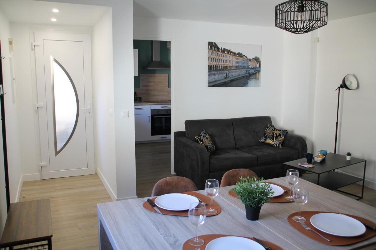 Besancon Appartement T2 Sur Cour Interieure Proximite Gare Eksteriør bilde